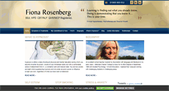 Desktop Screenshot of fionarosenberg.com